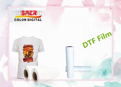 China Digital Inkjet Printing DTF PET Film Roll For T-Shirt Printer for sale