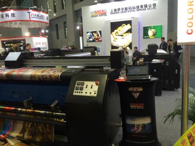 China Roll To Roll Directly Print Cotton Fabric Material Printer With Pigment Ink for sale