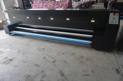 China Large Format Heat Sublimation Machine Color Fixation Unit Automatic Feed And Take Up System for sale