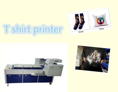China A3 Size Digital Flatbed Printer 600 * 1200mm Tray Size With 8 Ricoh Heads for sale