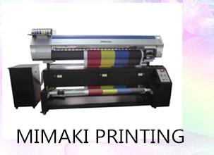 China Digital Mimaki Textile Printer 1600mm Max Materials Width Connect With Computer for sale