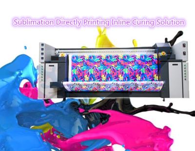 China Intelligent Digital Textile Printing Machine Roll To Roll Type 1440dpi Solution for sale
