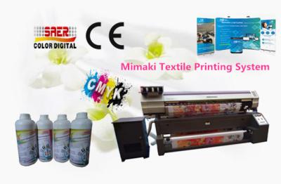 China 64 Inch Digital Mimaki Textile Printer With Sublimation / Pigment Ink for sale