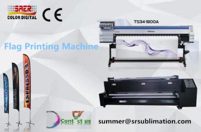 China Alta precisión de CMYK Mimaki de la impresora automática dual de la materia textil con velocidad rápida de la impresión en venta