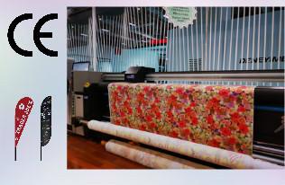 China Textile Fabric Flag Printer for sale