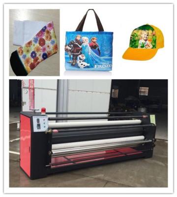 China Industry Large Format Machine Textil Fabric Heat Press Machine One Year Warranty for sale