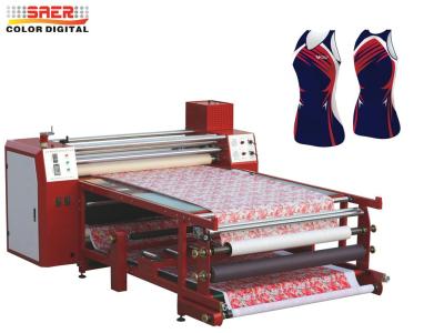 China 1.0m Wide Roller Style Textile Calender Machine Sublimation Printing Heat Press Machine for sale