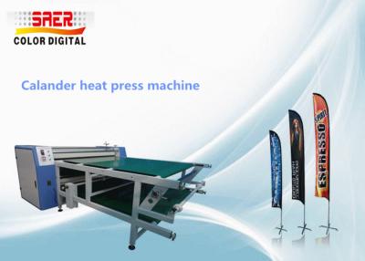 China máquina giratória da imprensa do calor do calendário da máquina da sublimação da tela do rolo do diâmetro de 600mm à venda
