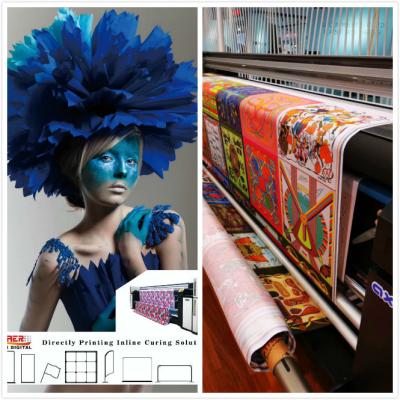 China Fabric Flag Banner Printing Machine Digital Textile Sublimation Printer With Ink Supply for sale