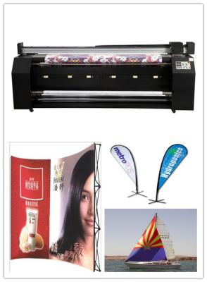 China Advertising Digital  Sublimation Flag Printing Machine To Make Beach Flags for sale