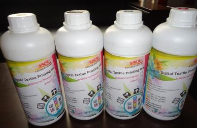 China Digital Fabric Dye Sublimation Printer Ink For Epson Print Head Without Nozzle Jam for sale