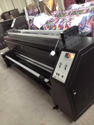 China 1.8m Direct Dye Sublimation Machine Transfer And Fix Color Dry Heater For Flag for sale