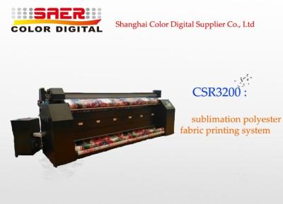 China Dual DX7 epson inkjet printer Roll to roll , cloth printing machine for sale