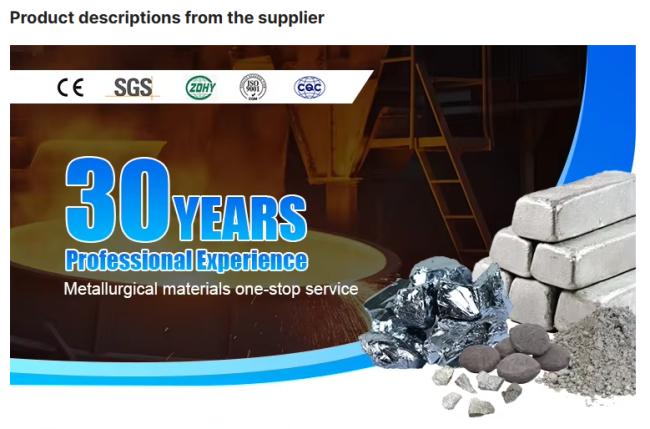 Silicon Calcium 5530 alloy product sample