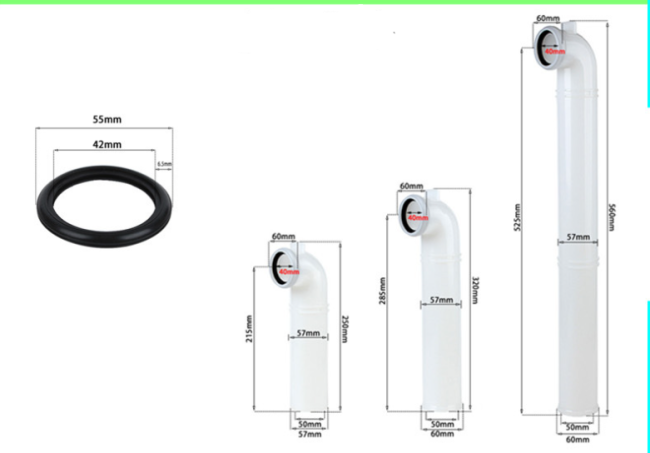 Toilet fittings technical diagram 2