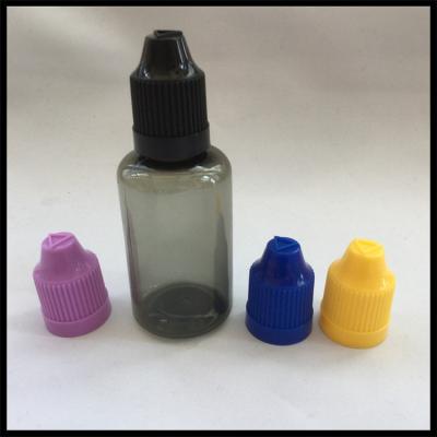 China Black 30ml E Liquid Bottle Pet Dropper Bottles Plastic E Cigarette Bottle for sale