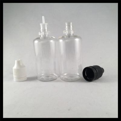 China Clear Plastic Cosmetic Dropper Bottles 50ml , Medical Packing Plastic Eye Dropper Bottles for sale
