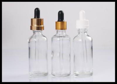 China Botellas de cristal a prueba de niños del aceite esencial de los casquillos, pequeñas botellas de cristal para los aceites esenciales en venta