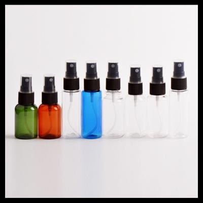 China Clear Blue Green Amber Plastic Spray Bottles 30ml 40ml Empty Oral Spray Bottle for sale