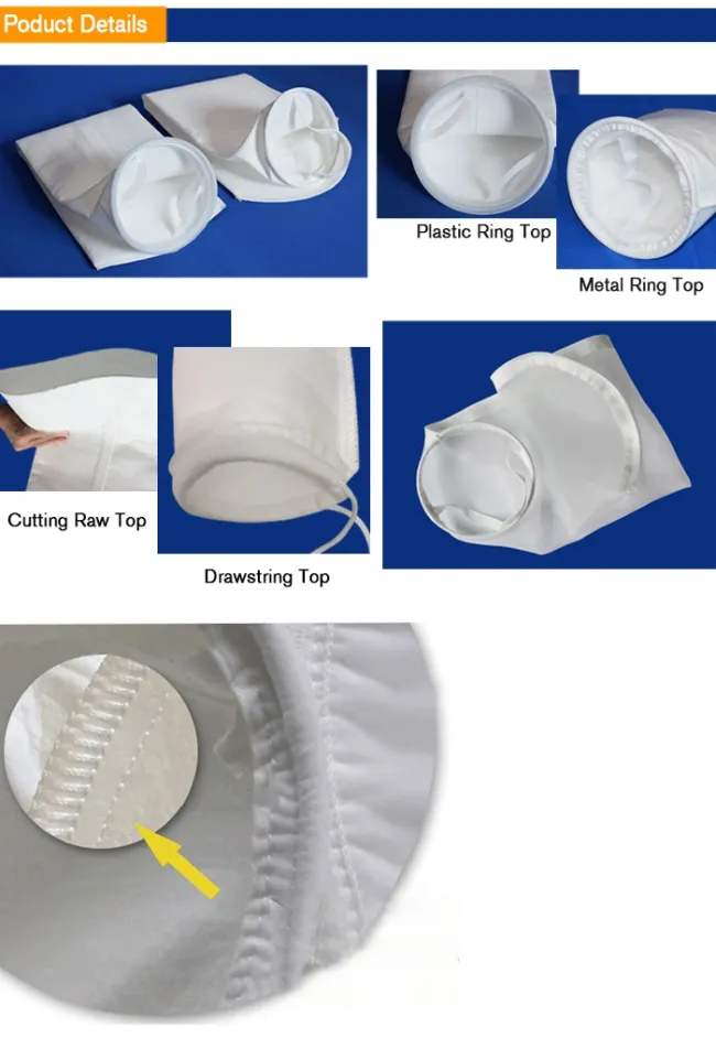 Polypropylene PP Felt Micron Liquid Filter Bag