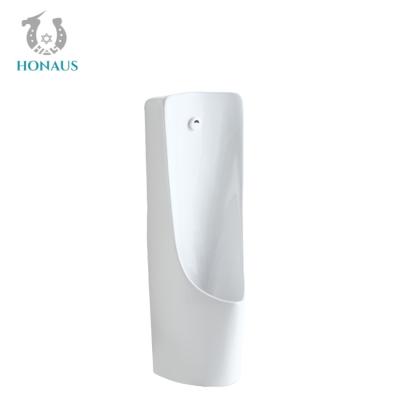 China Public Men Toilet Urinal Floor Mounted Ceramic Urinal Sensor Flushing for sale