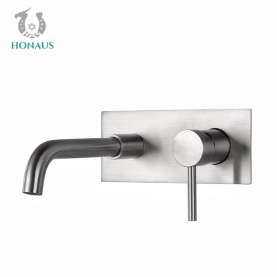China 304 Stainless Steel Concealed Basin Faucet for sale
