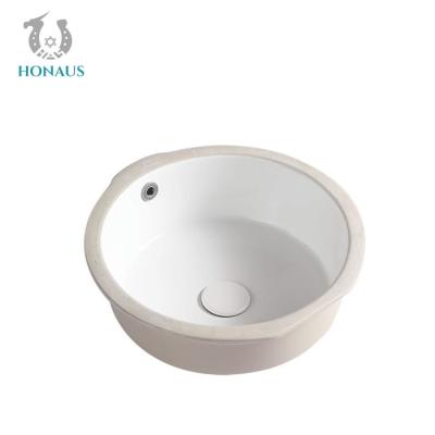 China Streamlined Inset Bathroom Sink Bowl Undercounter Bathroom Basin OEM for sale
