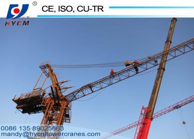 China QTD500-25t Luffing Jib Tower Crane Jib Crane Price Applied to Bridge and Subway Construction for sale