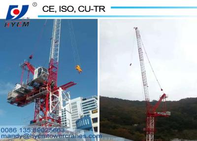 China Widely Use 55m Jib Length 18Ton QTD5520 External Climbing Luffing Crane Price for sale