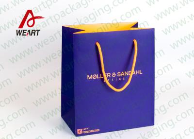 China Inside & Outside Custom Printed Personalised Paper Carrier Bags Business Promotional Use for sale