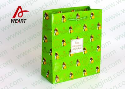 China Small Xmas Holiday Paper Gift Bags , Unique Personalized Halloween Paper Bags for sale