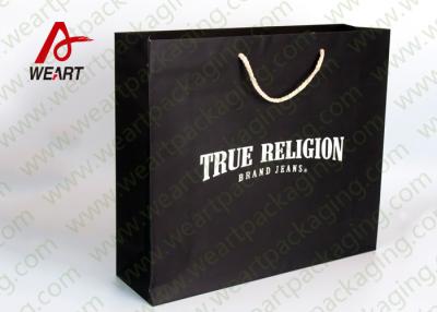 China Die Cut Handle Custom Printed Merchandise Bags , Retail Packaging Bags for sale