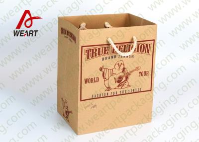 China Classic Designer Grocery Promotional Paper Bags Personalized ISO / FCC Standard for sale