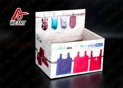 China Fashion Display Fold Paper Gift Box ,  E - Flute & Glossy Lamination Decorative Present Boxes for sale