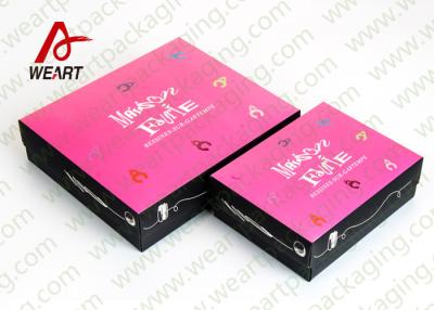 China Cajas de presentación blancas del papel de la tarjeta que doblan el parte movible de la impresión de la característica CMYK en venta