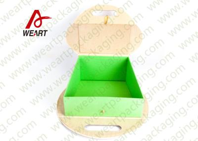 China Diámetro de empaquetado de empaquetado del estilo los 35cm de las cajas de la joyería del regalo de la cartulina nuevo en venta