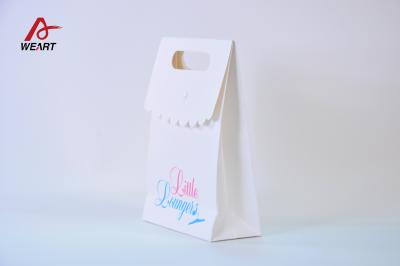 China Customized Recycled Die - Cut Handle Art Paper Bags For Shopping for sale