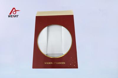 China CMYK Printing Christmas Paper Bags , Paper Christmas Bags Environmentally Friendly for sale
