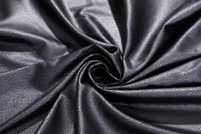 Китай Полиэстер 155cm простынь замши Faux черноты морщинки продается