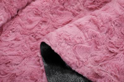 China Brush Bonded Fleece Fabric Bonded Coating Rabbit Hair Bonded Polyester for sale