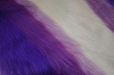 China fade color 150cm Long Hair Faux Fur，Create warm and luxurious winter fashion for sale