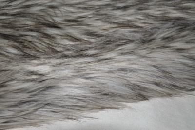 China Patterned Artificial Long Hair Fur Fabric Jacquard Faux Fox By The Yard for sale