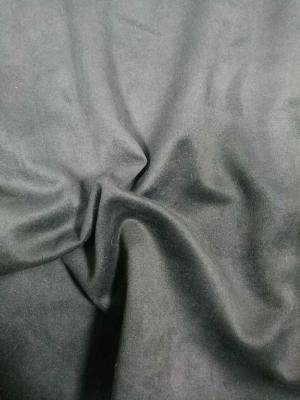 China Black single-sided suede 300gsm for sale