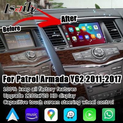 China Nissan Patrol Y62 Type2 IT06 HD screen upgrade wireless carplay android auto for sale