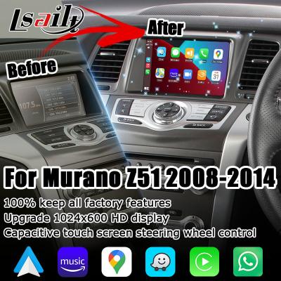 China Nissan Murano Z51 Wireless Carplay Android Auto multimedia HD screen upgrade for sale