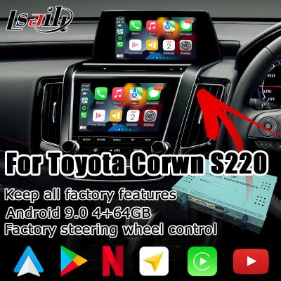 China Toyota Crown S220 18-23 Android wireless carplay android auto multimedia upgrade for sale