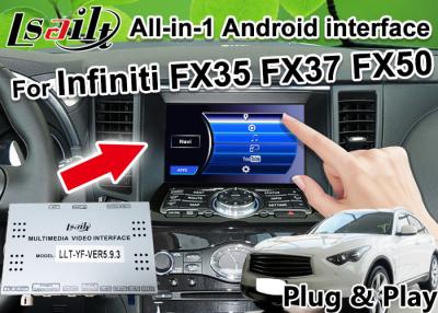 China Auto relação para a navegação de GPS da integração de Infiniti FX 35 FX37 FX50, maçã carplay, automóvel de All-in-1 Android de Android à venda
