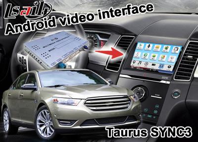 China Taurus SYNC 3 Android GPS navigation box Google apps yandex igo video interface for sale