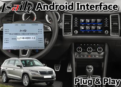 China Skoda Car Video Interface android 9.0 3GB RAM 32GB ROM 2014-2020 Year for sale