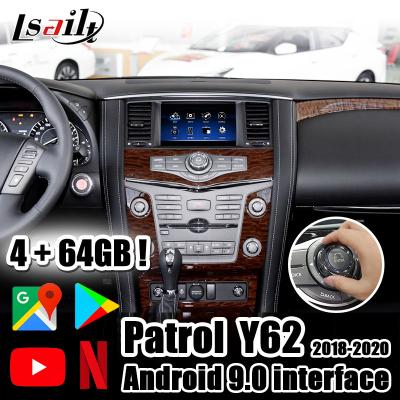 China Lsailt PX6 4GB CarPlay&Android video interface with Netflix , YouTube, Android Auto for 2018-now Patrol Y62 for sale